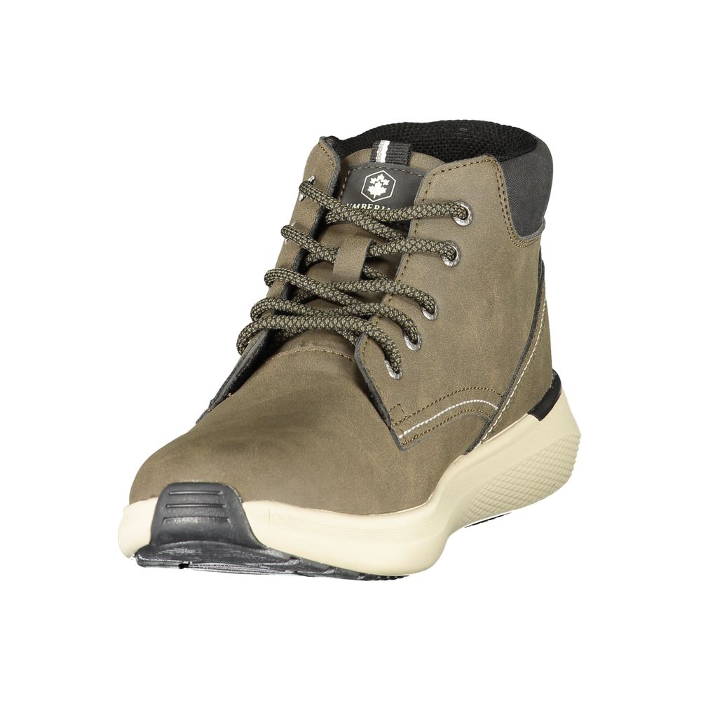 Lumberjack Green Polyester Sneaker