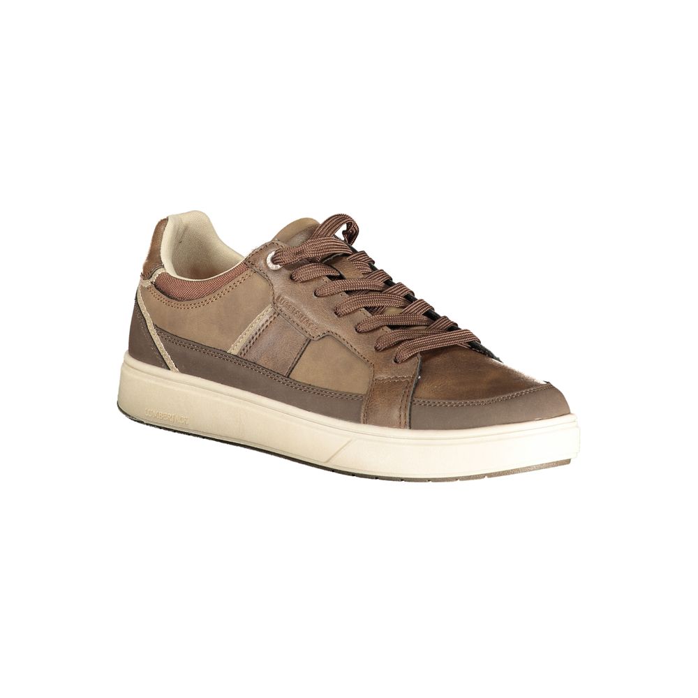 Lumberjack Brown Polyester Sneakers