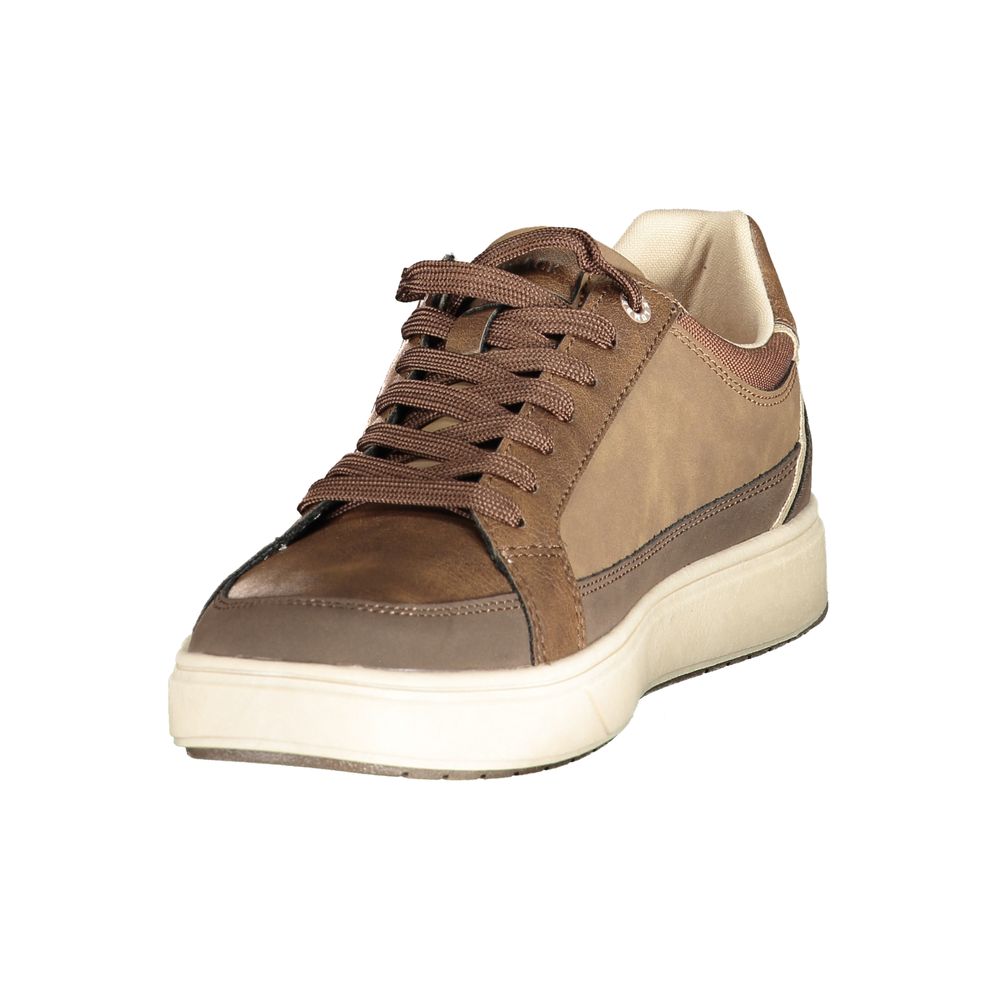 Lumberjack Brown Polyester Sneakers
