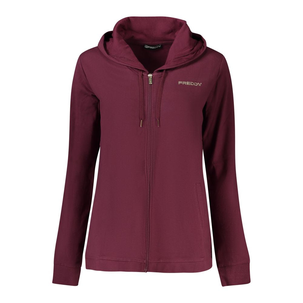 Freddy Baumwoll-Sweatshirt in Lila