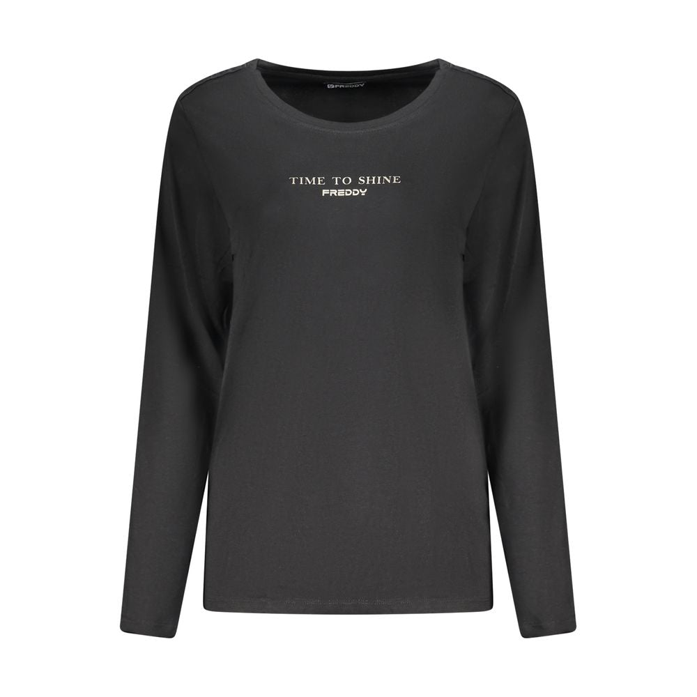 Freddy Cotton T-Shirt in Black