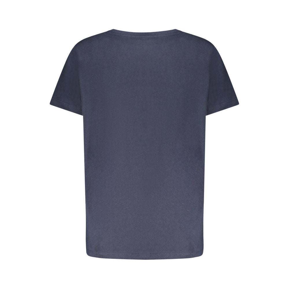 Freddy Baumwoll-T-Shirt in Blau