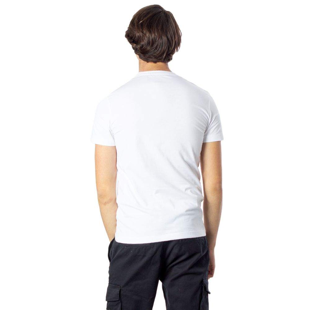 Calvin Klein Jeans Weißes Baumwoll-Oberteil