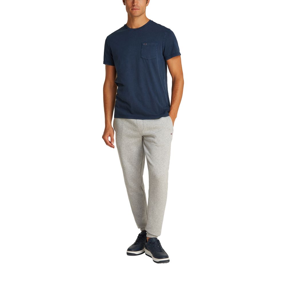 Tommy Hilfiger Jeans Blue Cotton Sports Shirt