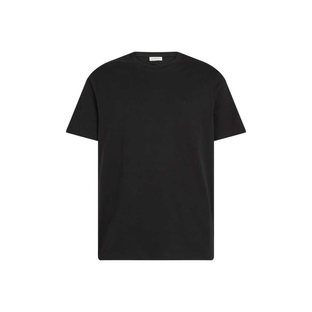 Calvin Klein Jeans Schwarzes Baumwoll-Oberteil