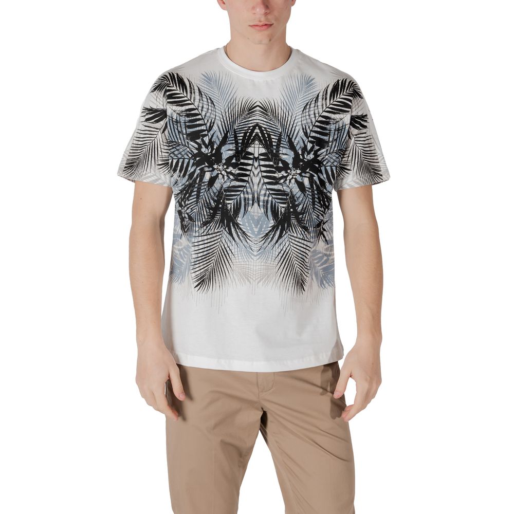 Antony Morato Weißes Baumwoll-T-Shirt