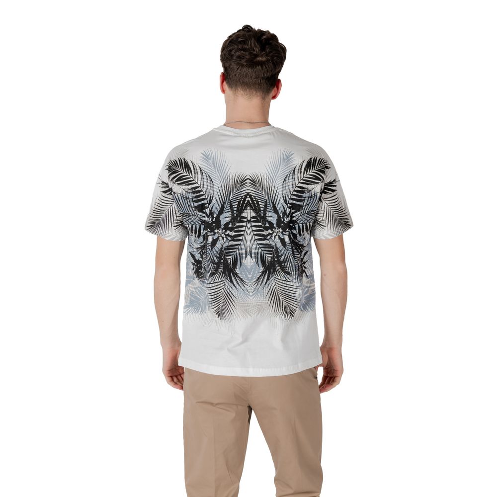 Antony Morato Weißes Baumwoll-T-Shirt