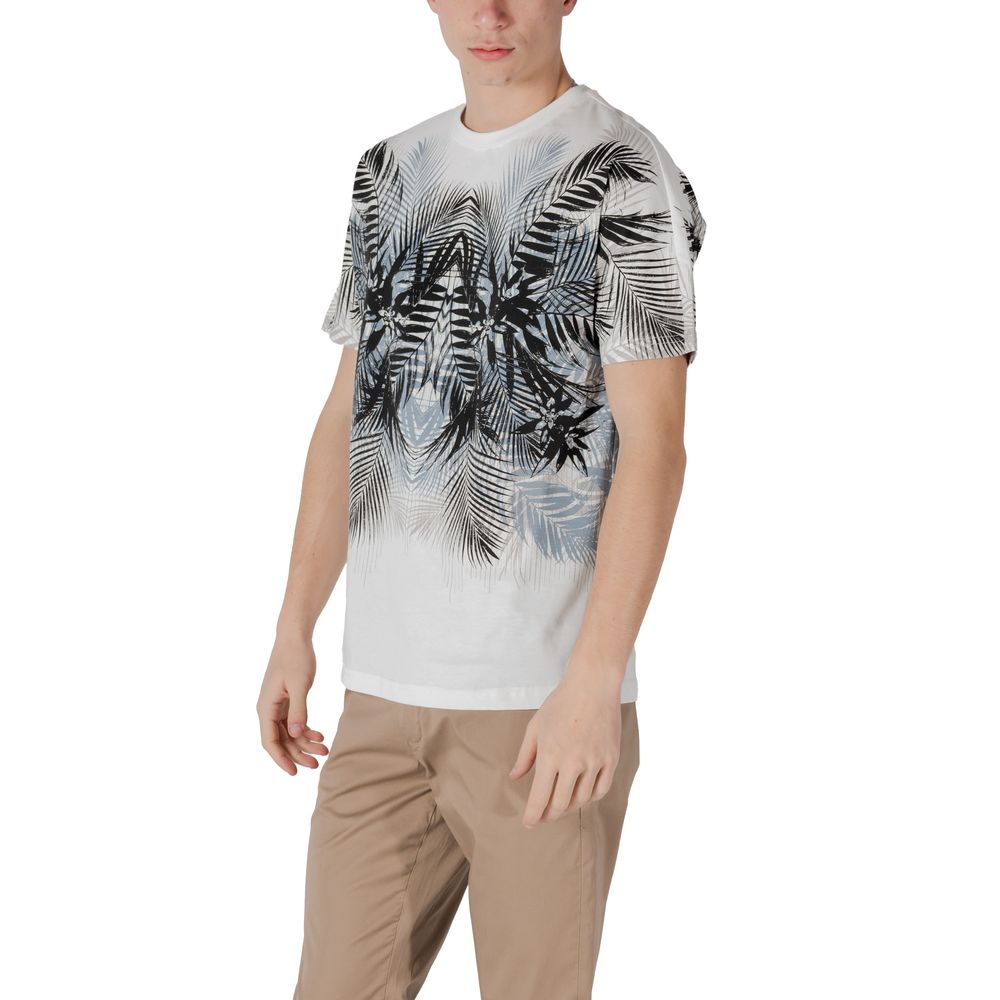 Antony Morato Weißes Baumwoll-T-Shirt