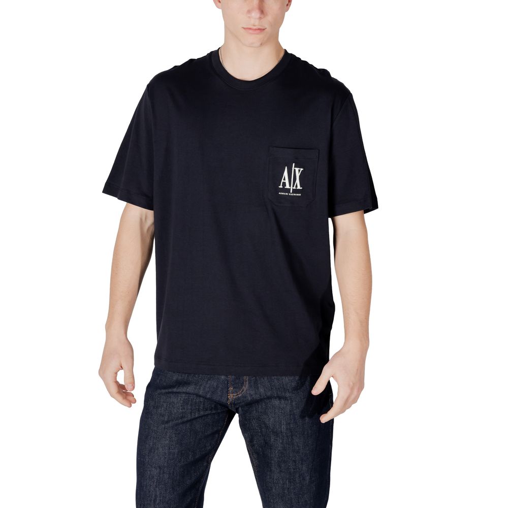 Armani Exchange Cotton T-Shirt in Blue