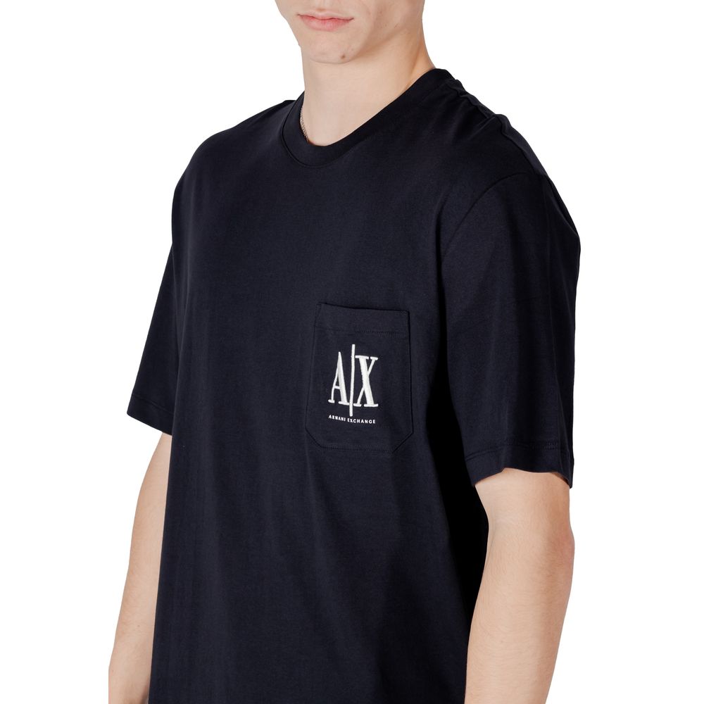 Armani Exchange Cotton T-Shirt in Blue