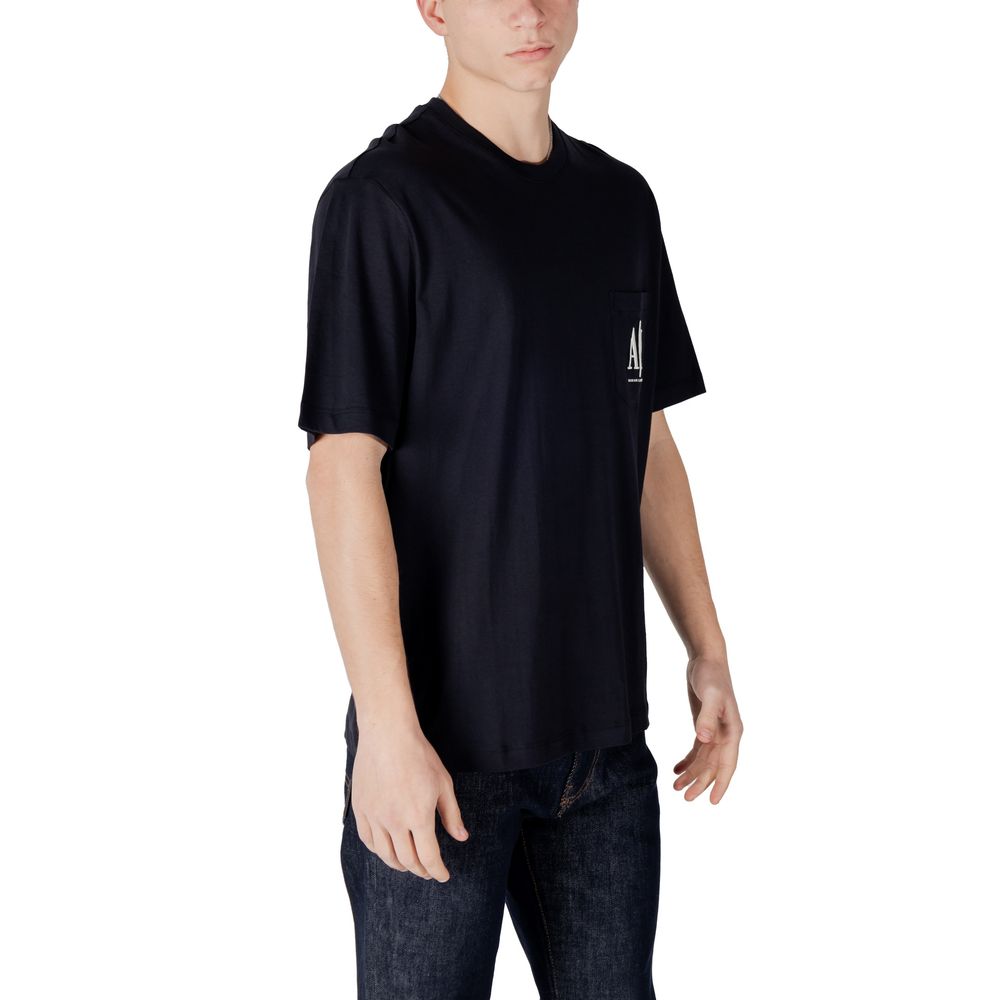Armani Exchange Cotton T-Shirt in Blue