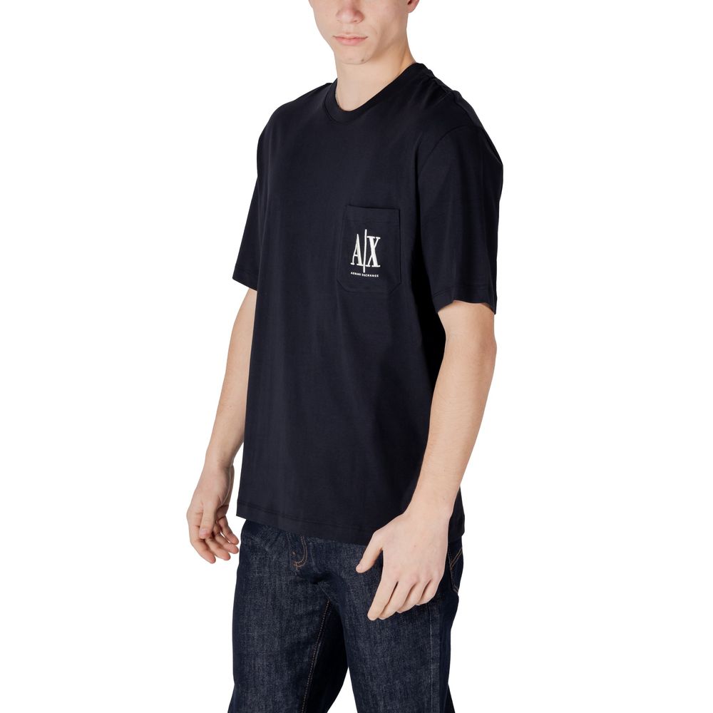 Armani Exchange Cotton T-Shirt in Blue