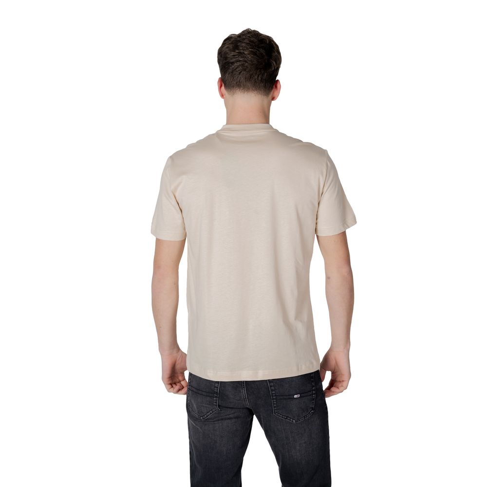 EA7 Emporio Armani Weißes Baumwoll-Poloshirt