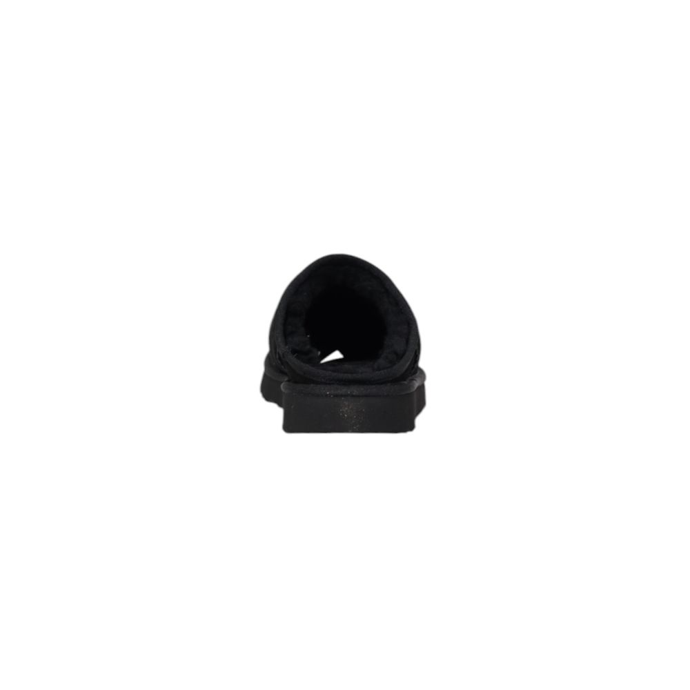 UGG Schwarze Wildleder-Clogs