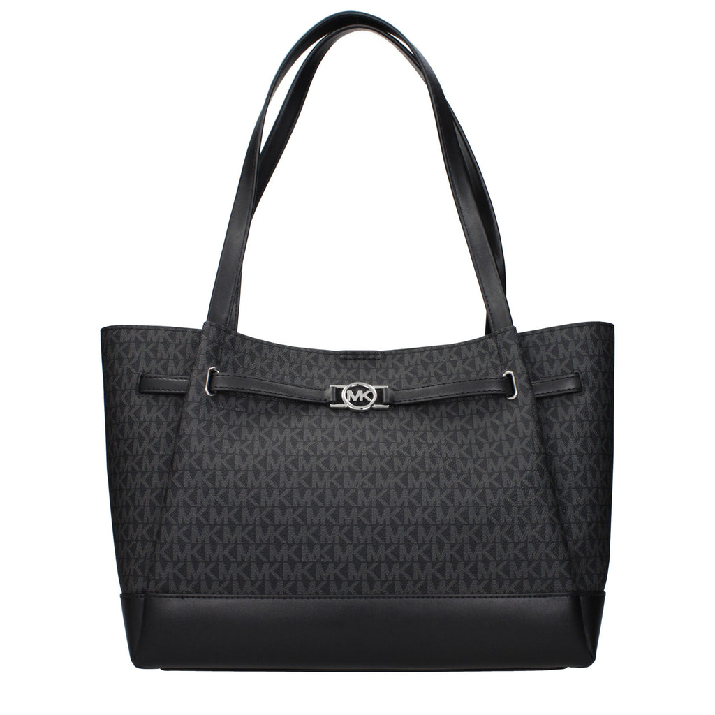 Michael Kors Schwarze Stoffhandtasche