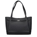 Michael Kors Schwarze Stoffhandtasche