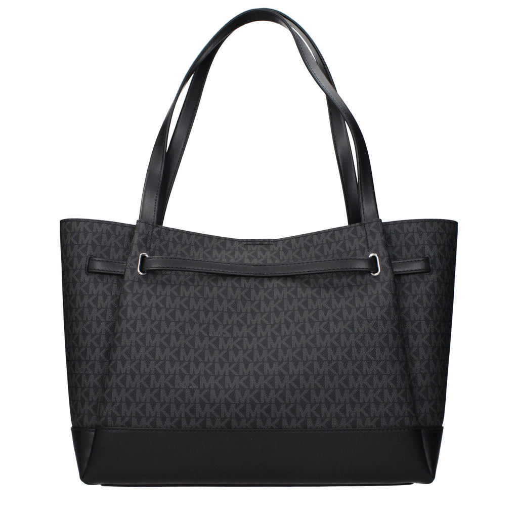 Michael Kors Schwarze Stoffhandtasche
