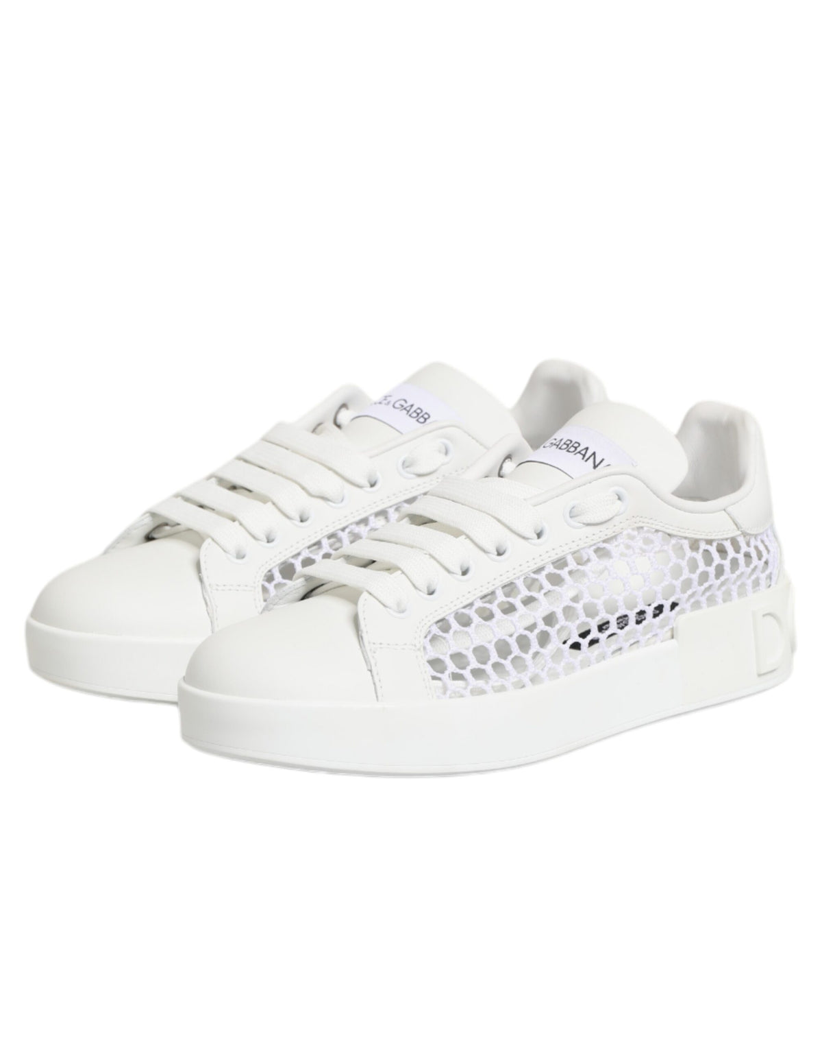 Dolce & Gabbana Sneaker mit Mesh-Einsätzen und niedrigem Schaft