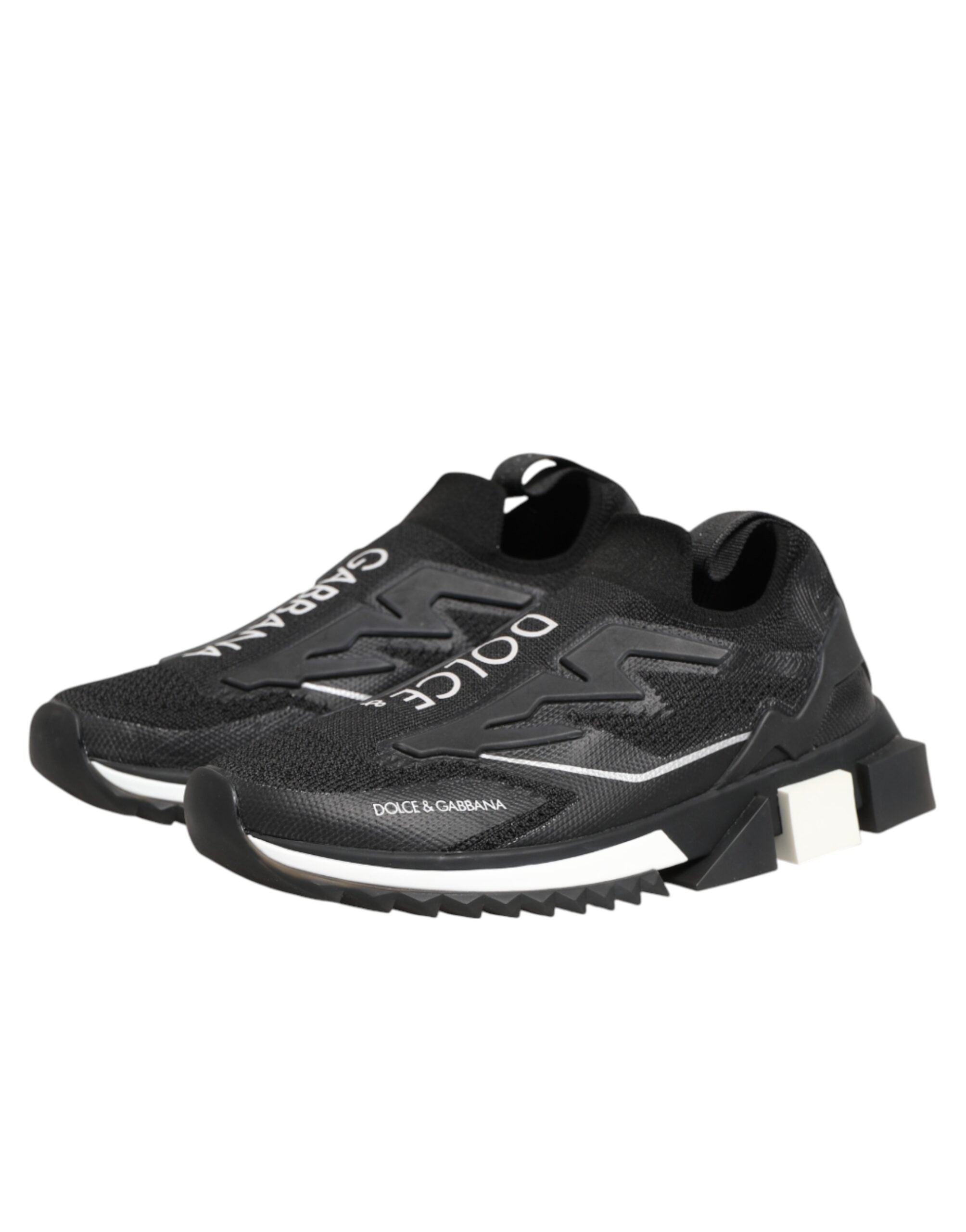 Dolce & Gabbana Black SORRENTO Sport Stretch Sneakers