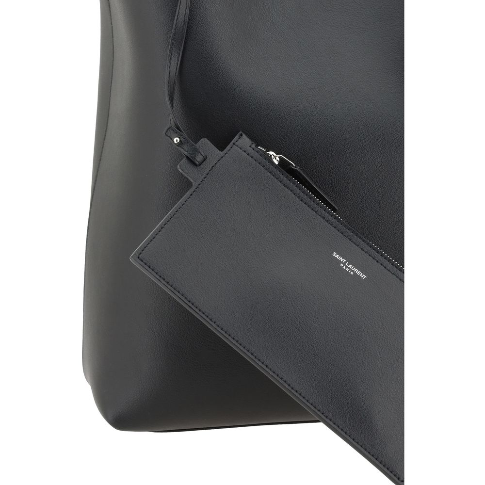 Saint Laurent Black Calfskin Handbag Bos Taurus