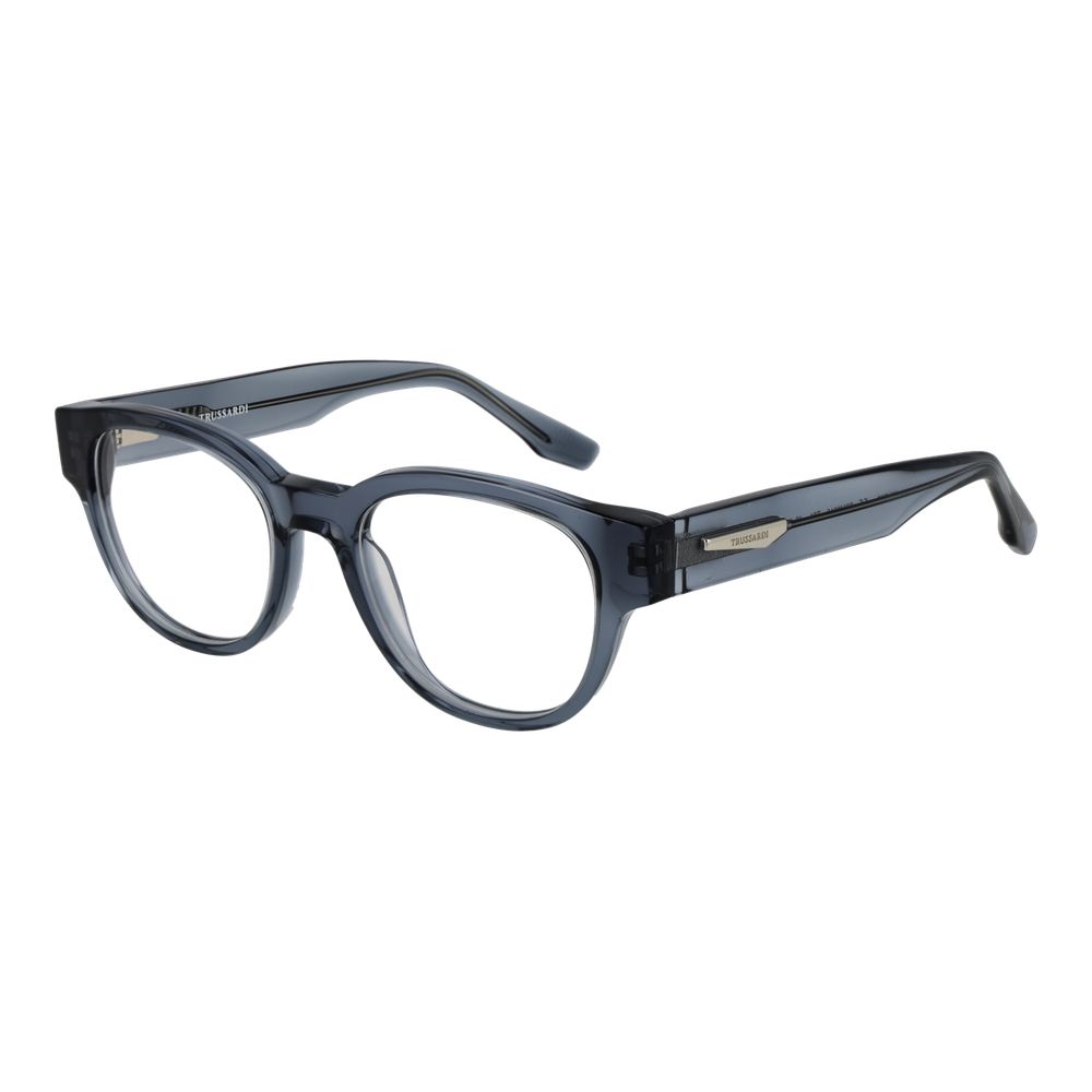 Trussardi Blaue Brille aus Acetat (Gestell)