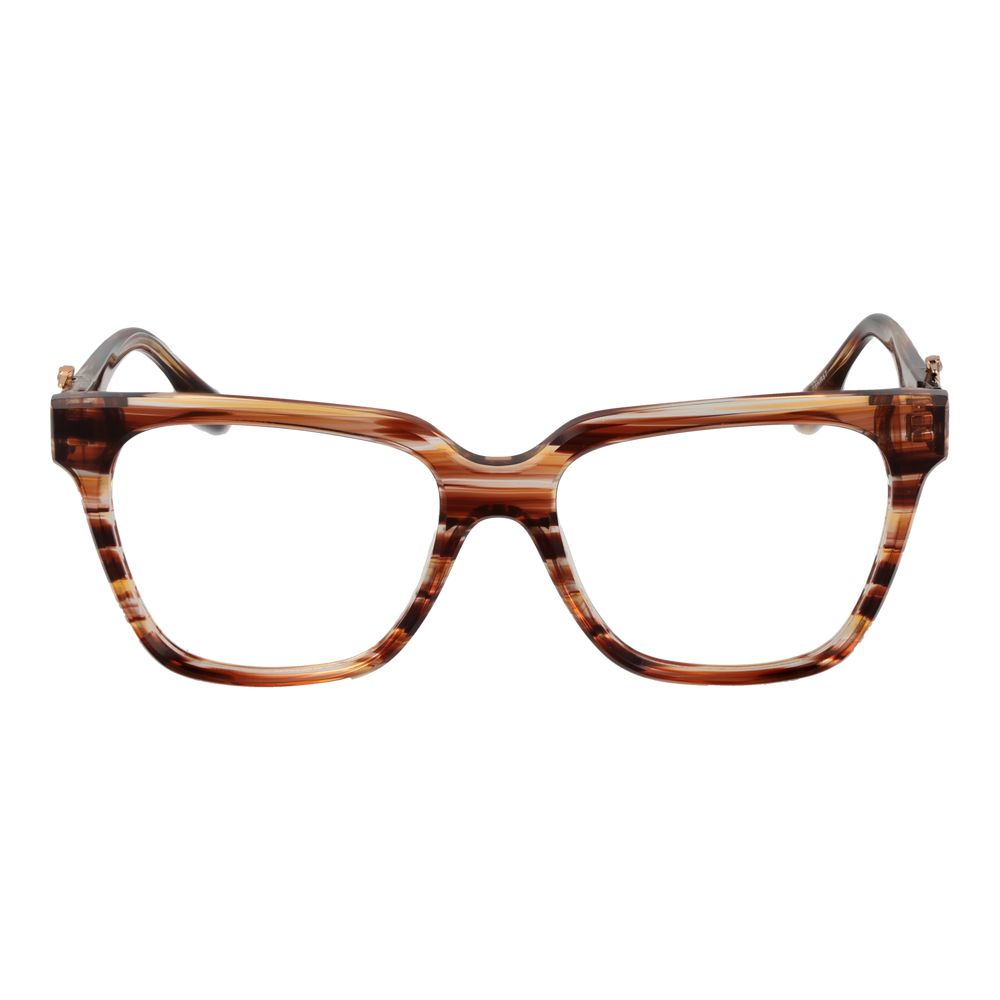 Trussardi Oranger Rahmen aus Acetat