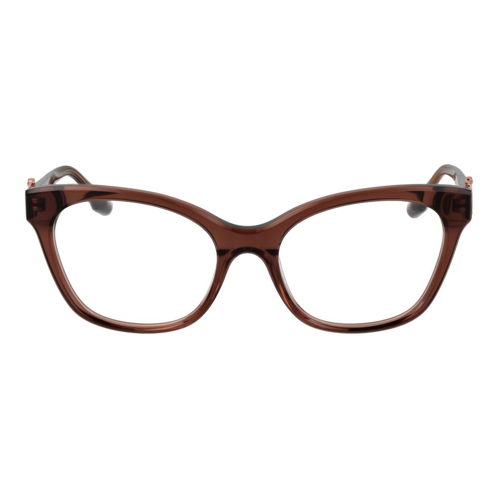 Trussardi Braune Brille aus Acetat (Gestell)