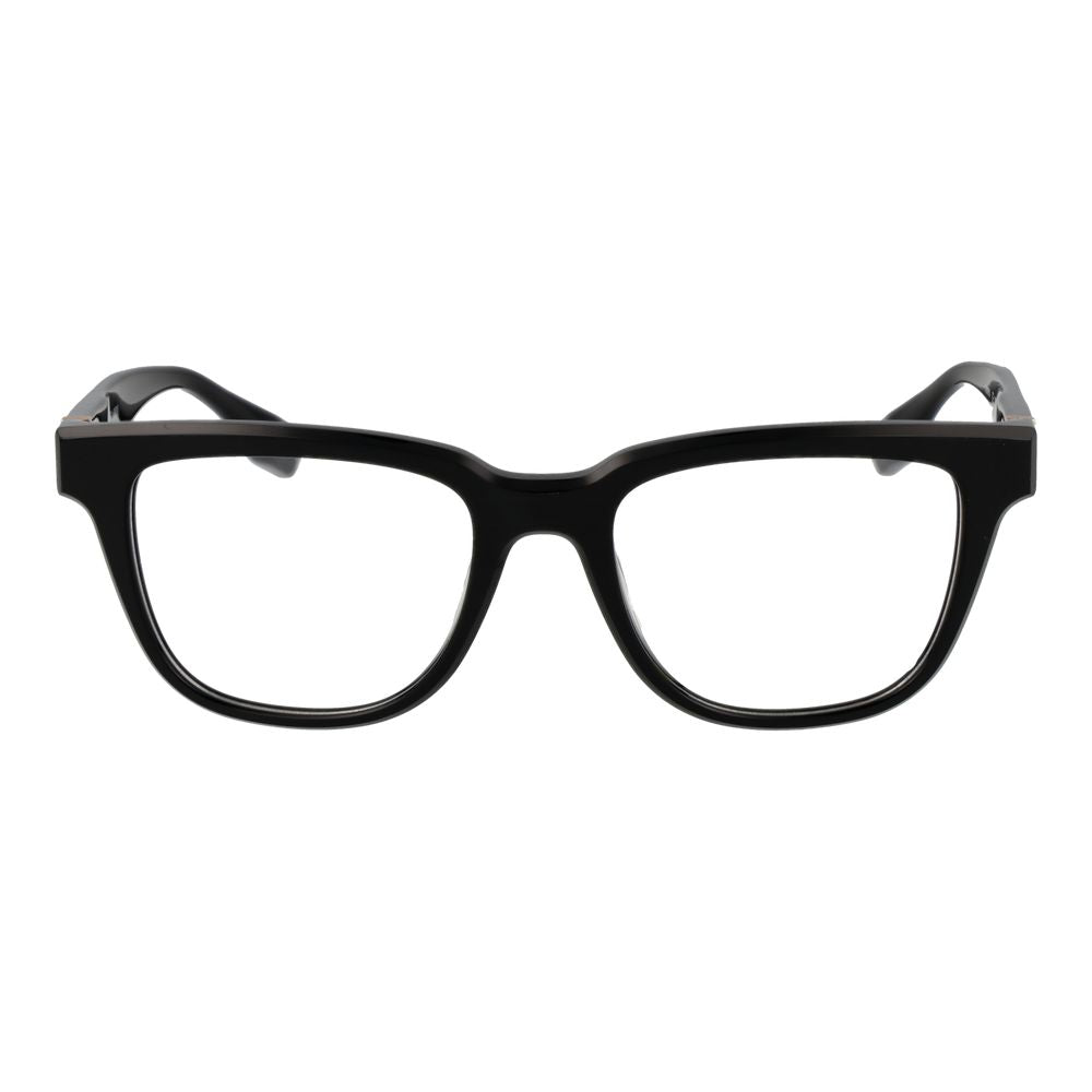 Trussardi Black Acetate Eyeglass Frames
