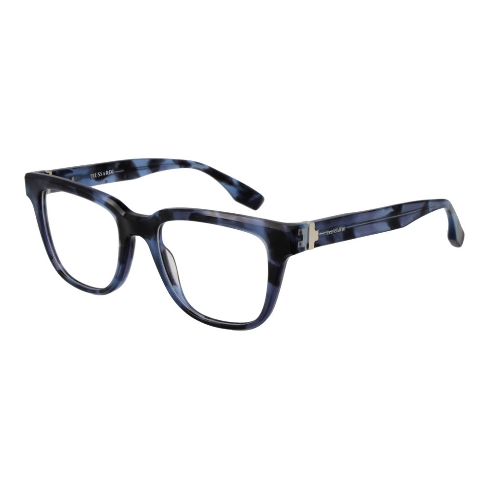 Trussardi Blaue Brille aus Acetat (Gestell)