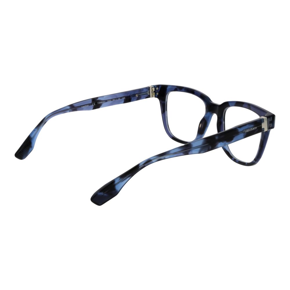 Trussardi Blaue Brille aus Acetat (Gestell)