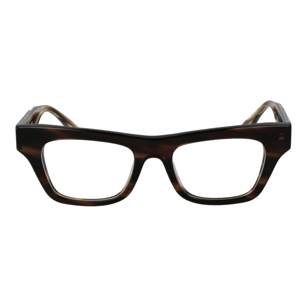 Trussardi Braune Brille aus Acetat (Gestell)