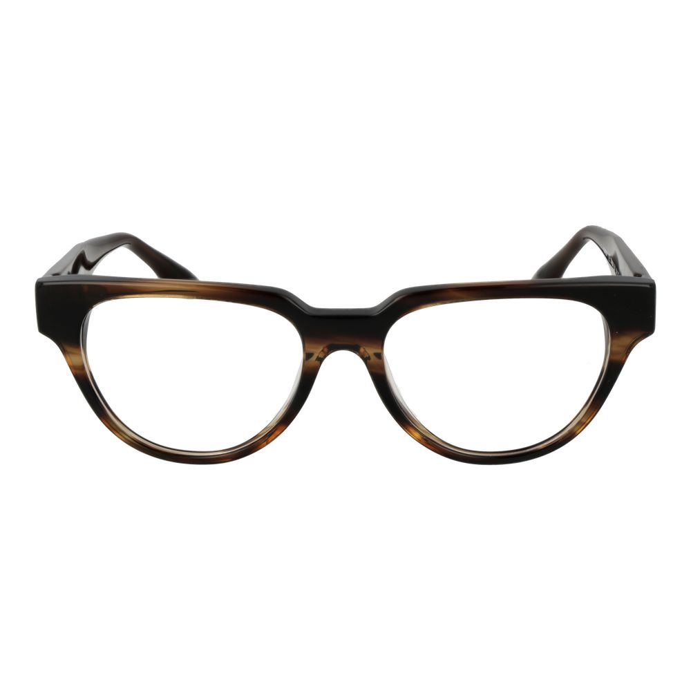 Trussardi Braune Brille aus Acetat (Gestell)