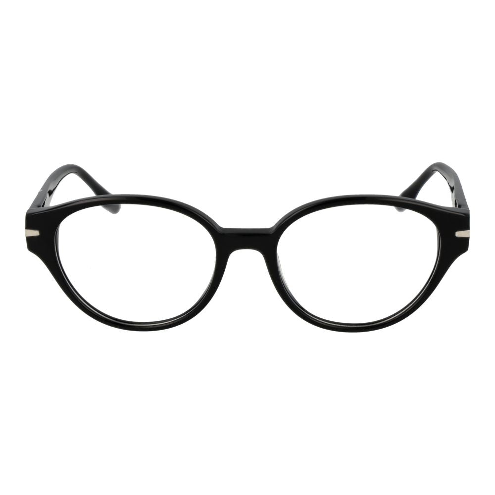 Trussardi Black Acetate Eyeglass Frames