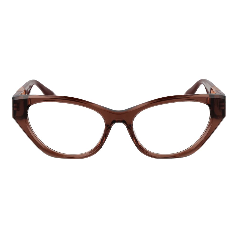 Trussardi Braune Brille aus Acetat (Gestell)