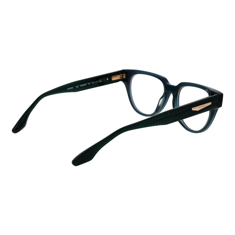 Trussardi Blaue Brille aus Acetat (Gestell)