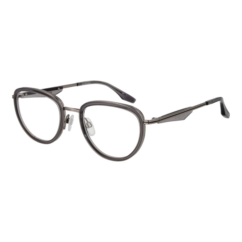 Trussardi Graue Metallbrille (Gestell)