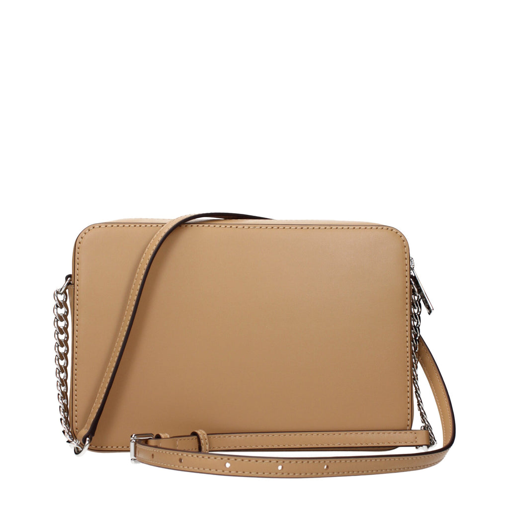 Michael Kors Braune Leder Umhängetasche
