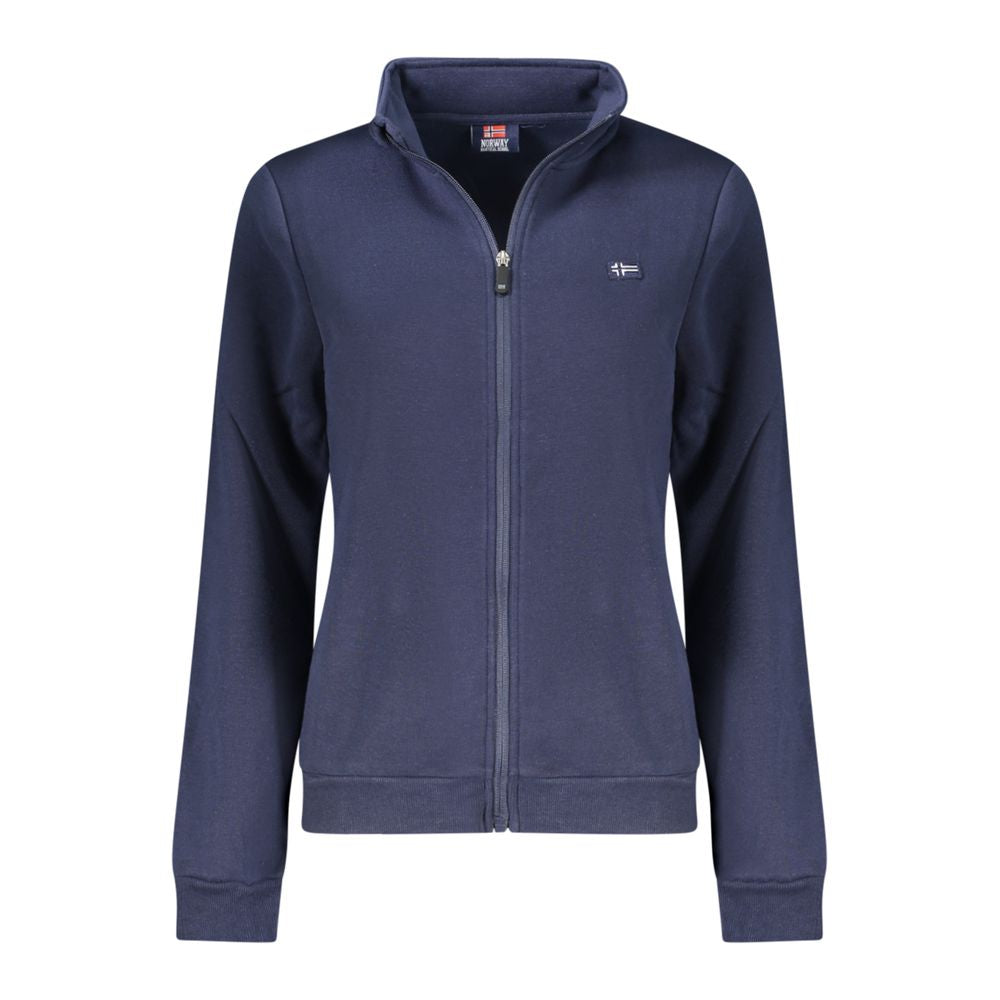 Norway 1963 Blauer Baumwoll-Sweatshirt