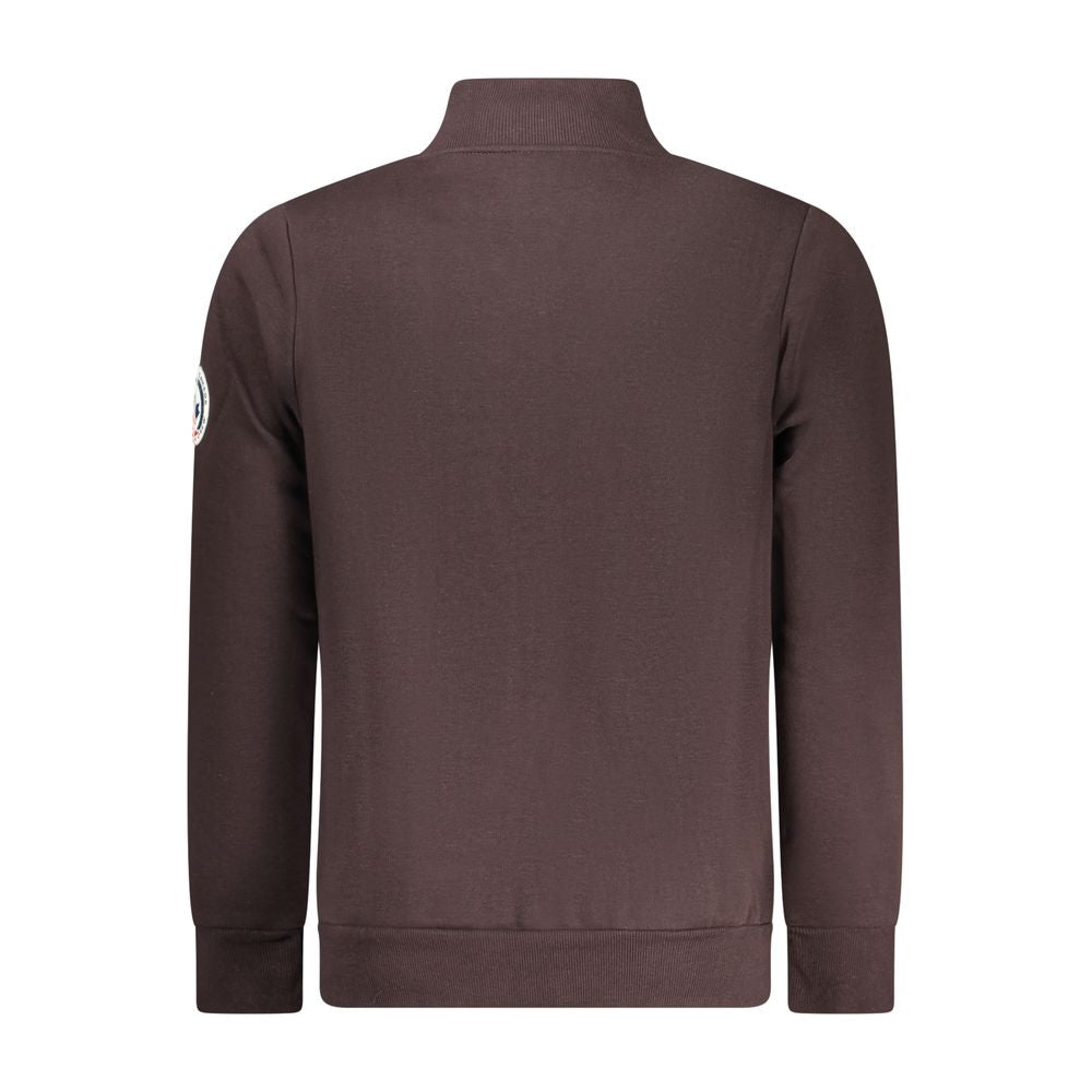 Norway 1963 Brauner Baumwoll-Sweatshirt