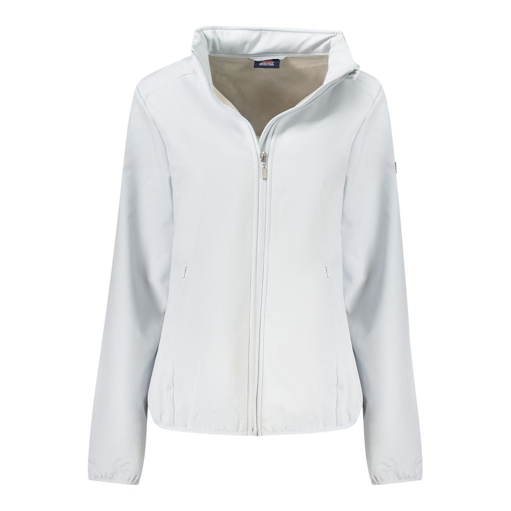 Norway 1963 Grigio Polyester Damenjacke