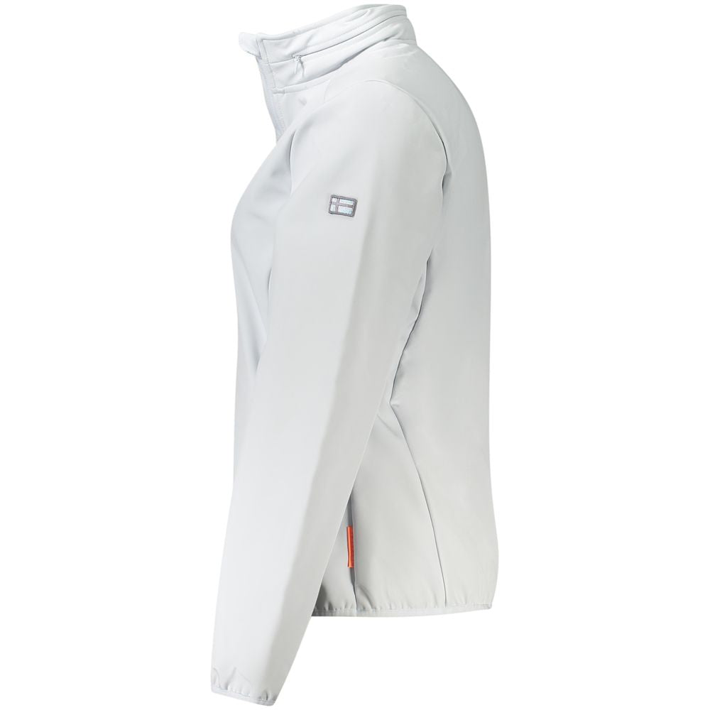 Norway 1963 Grigio Polyester Damenjacke