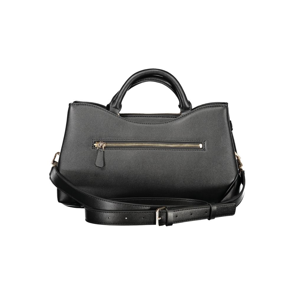Guess Jeans Handtasche aus schwarzem Polyethylen