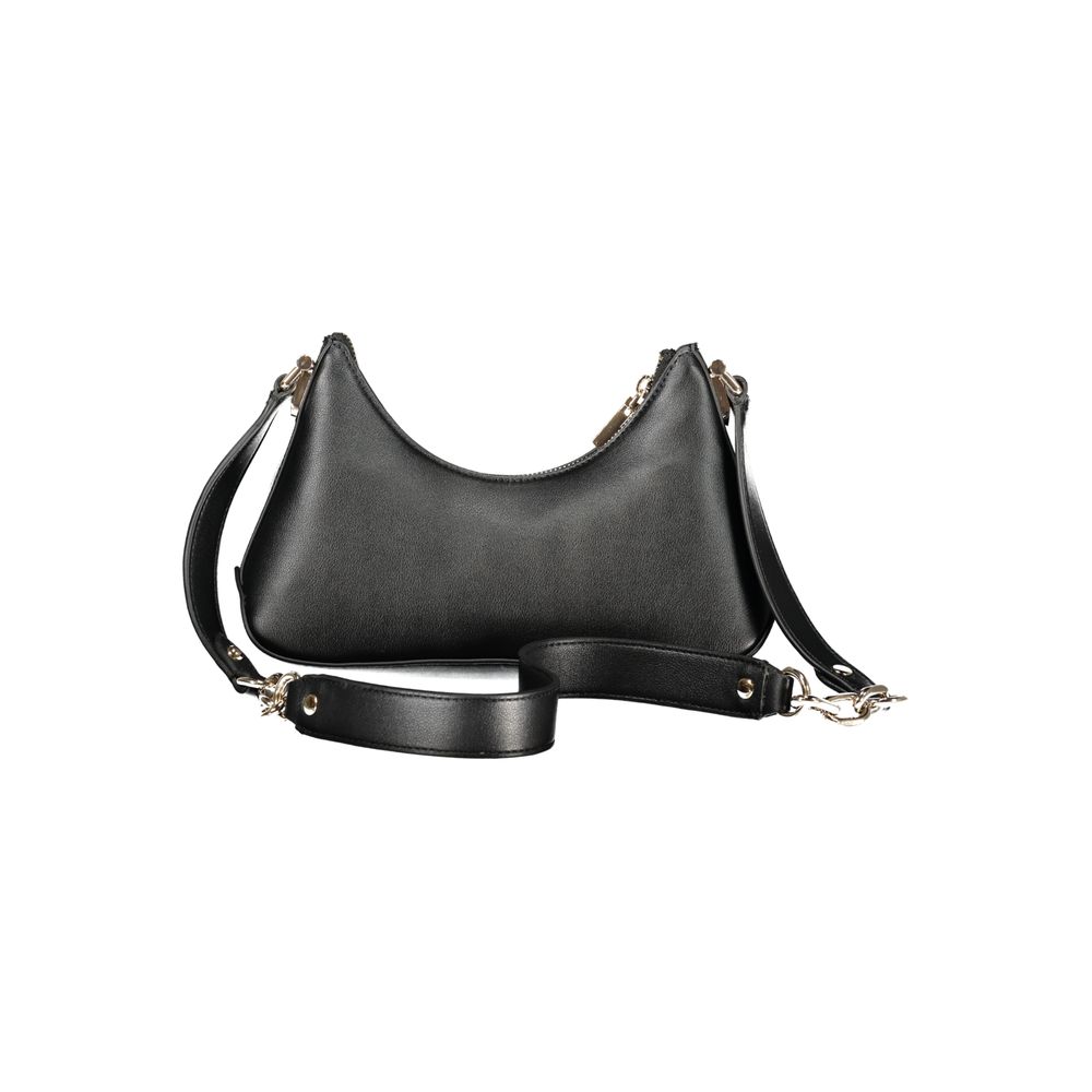 Guess Jeans Handtasche aus schwarzem Polyethylen