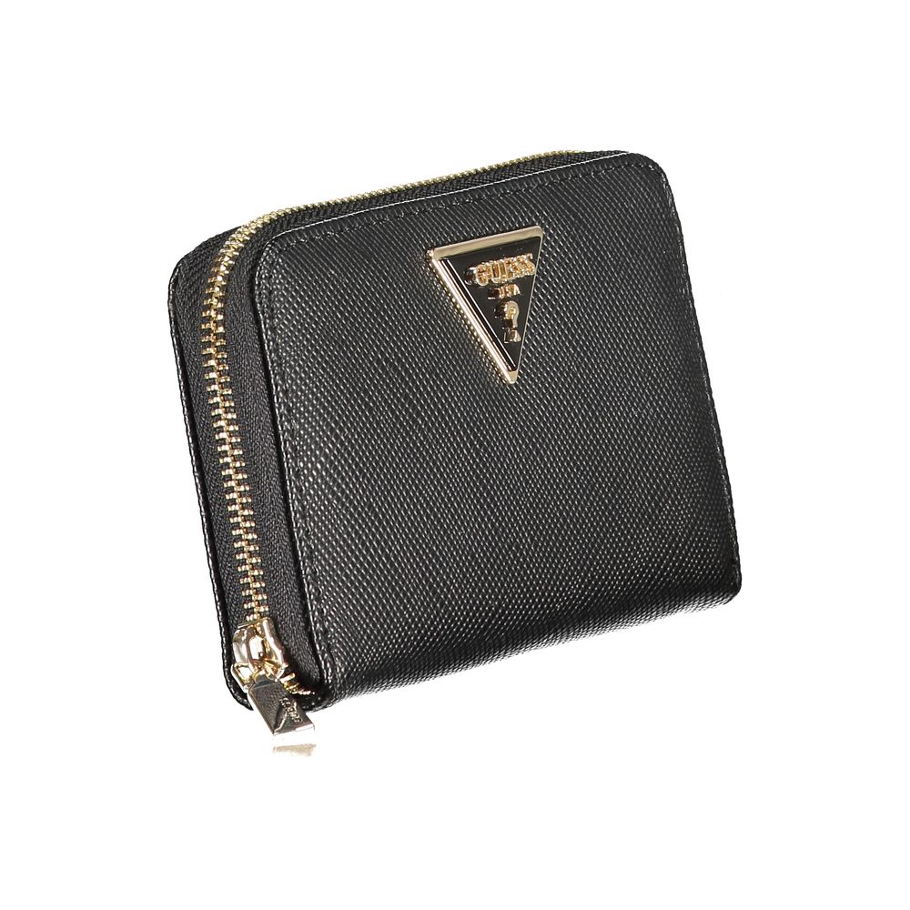 Guess Jeans black polyethylene wallet