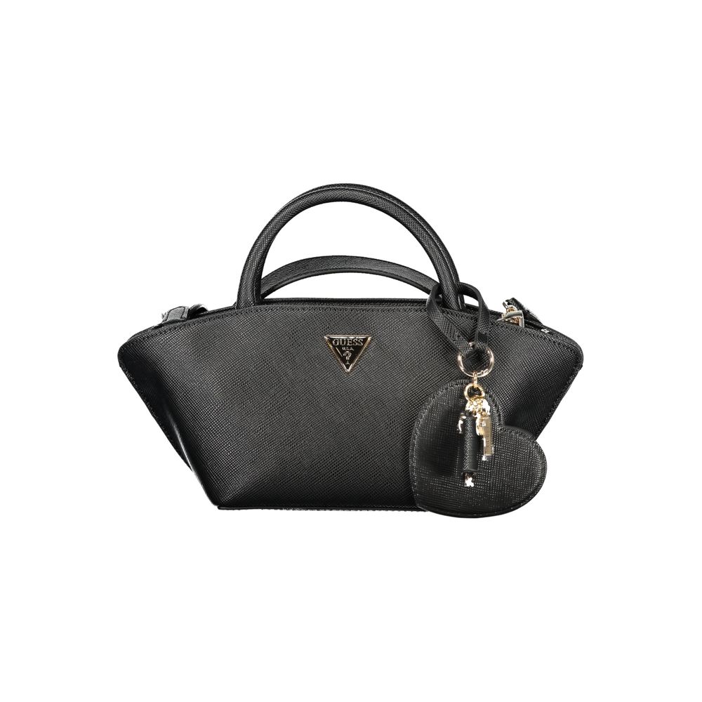 Guess Jeans Handbag in Black Polyethylene