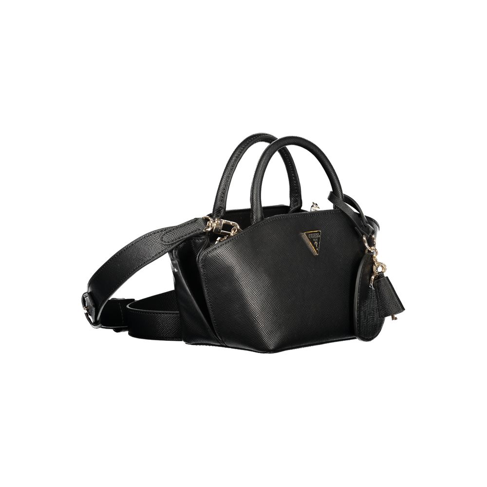 Guess Jeans Handbag in Black Polyethylene