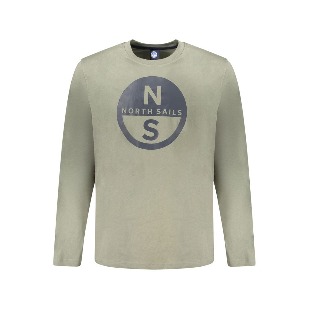 North Sails Cotton T-Shirt in Green