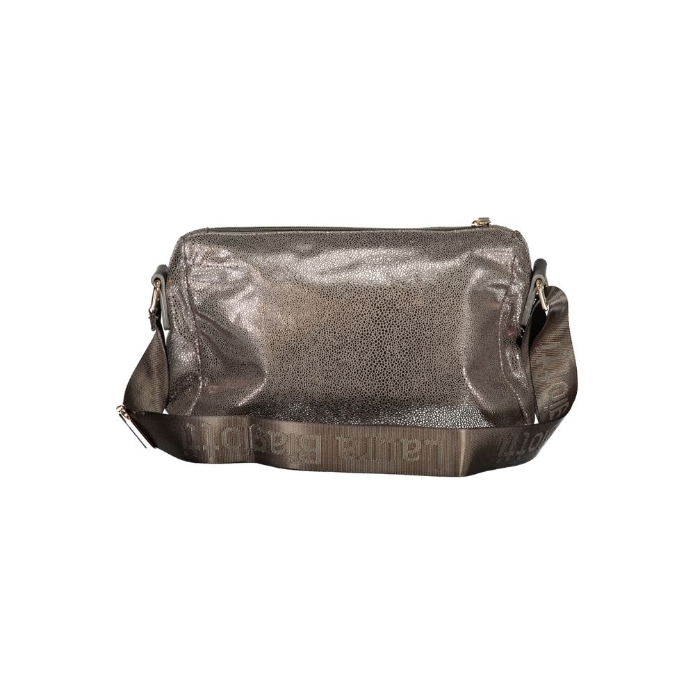 Laura Biagiotti Grey Polyester Handbag