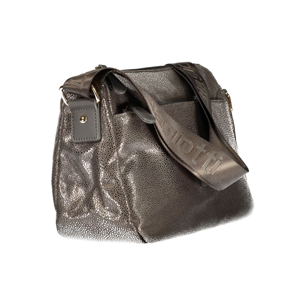 Laura Biagiotti Grey Polyester Handbag