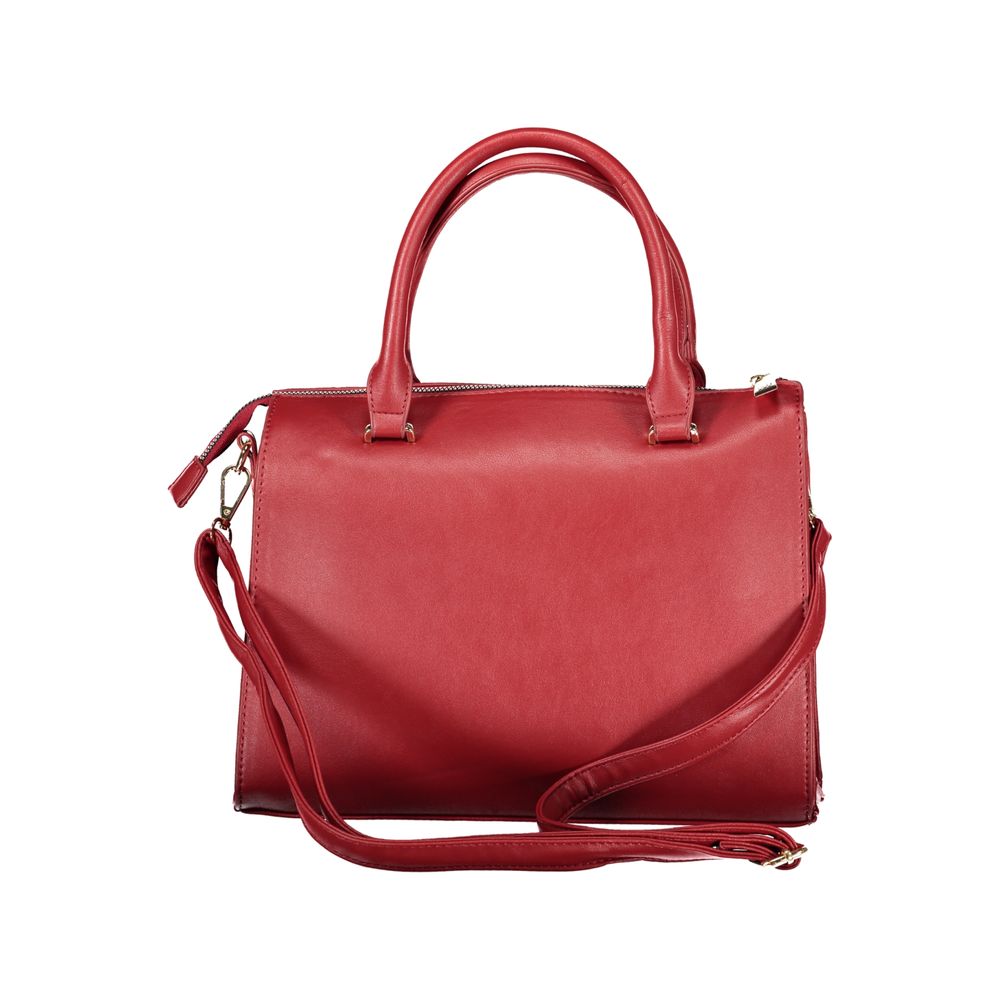 Laura Biagiotti Red PVC Handbag